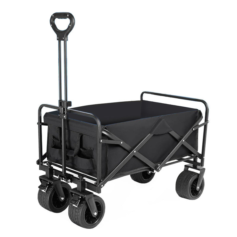 Four-wheel Disassembly Garden Folding Camping Cart Outdoor