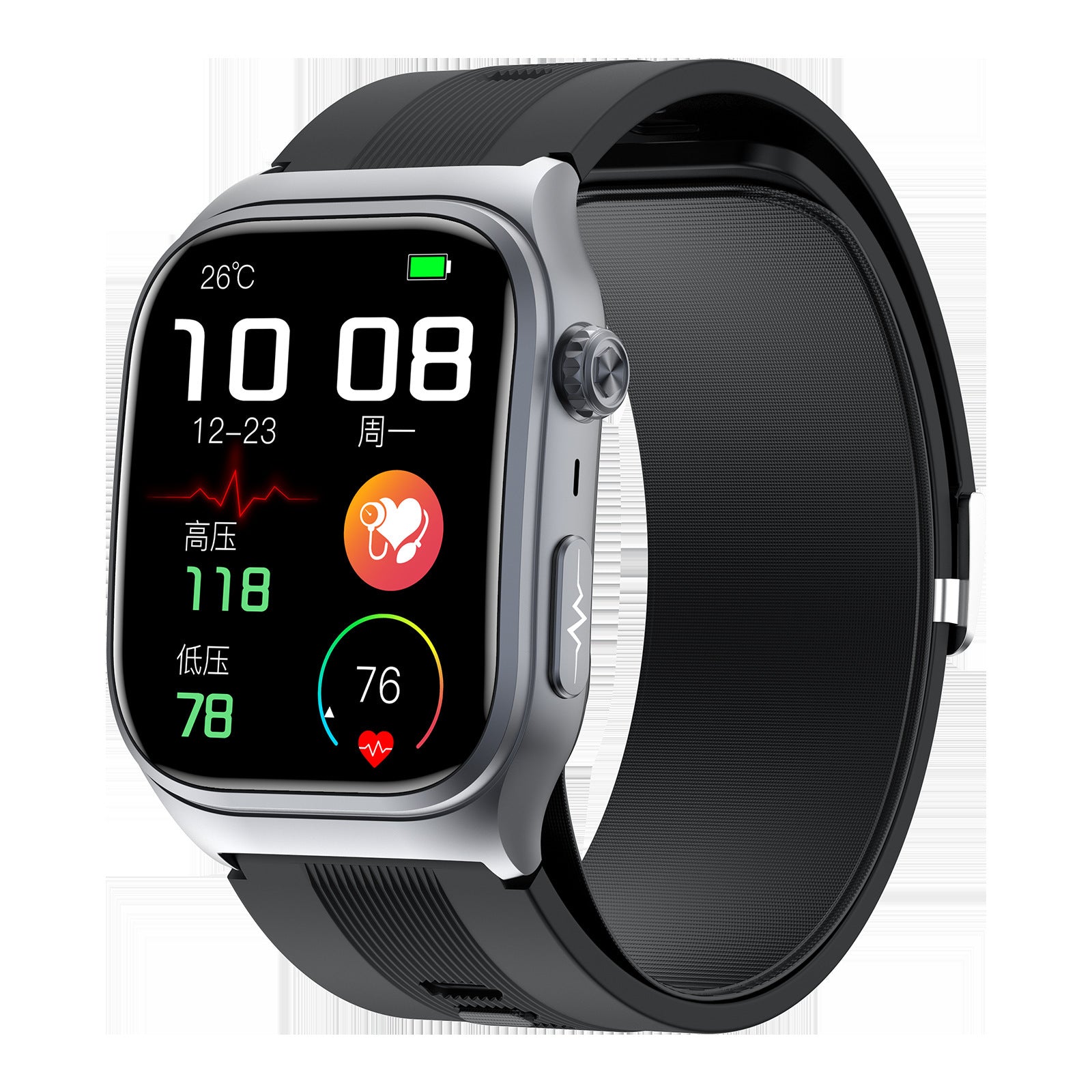 Smart Watch S15 Real Blood Pressure Uric Acid Monitoring