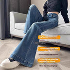 Women's Narrow Wide-leg Skinny Jeans