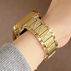 Smart Watch Band Three-bead Diamond Fashion Strap