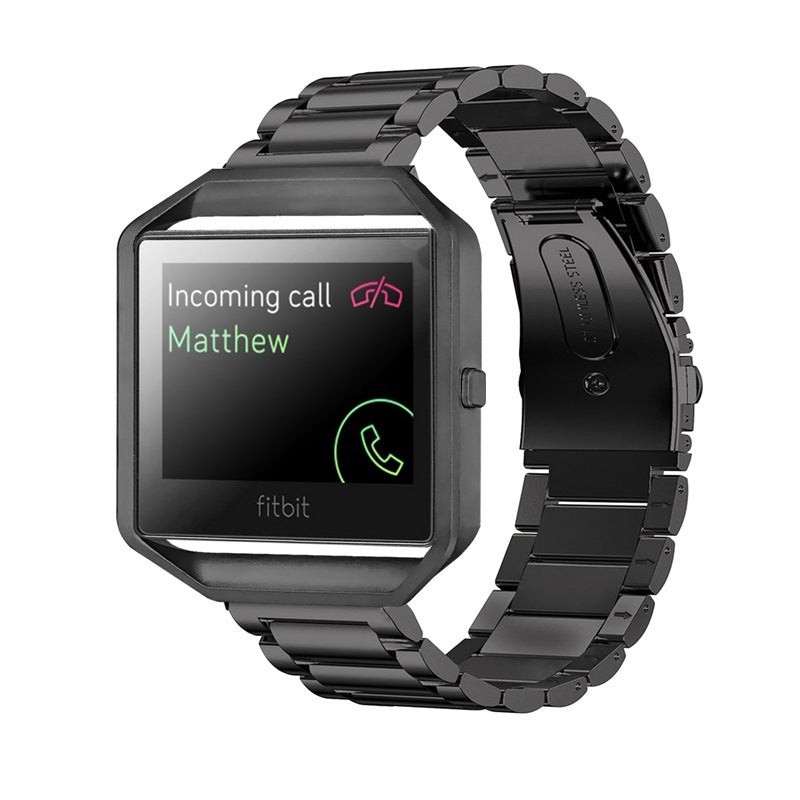 Fitbit Blaze Smart Watch Stainless Steel Strap
