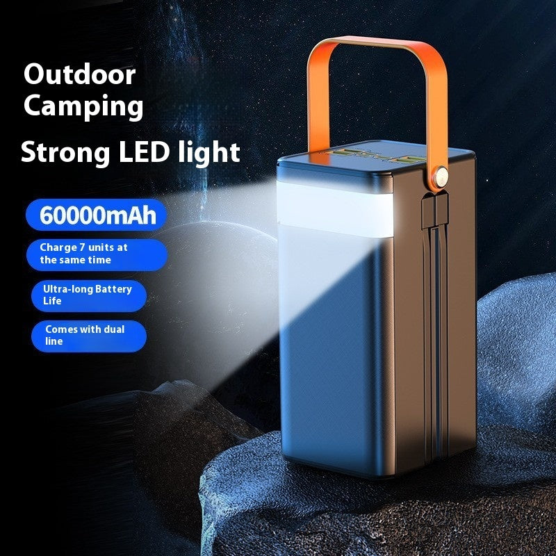 With Cable Large Capacity Super Fast Camping Power Bank