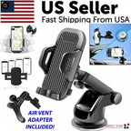 360Universal Mount Holder Car Stand Windshield For Mobile Cell Phone GPS